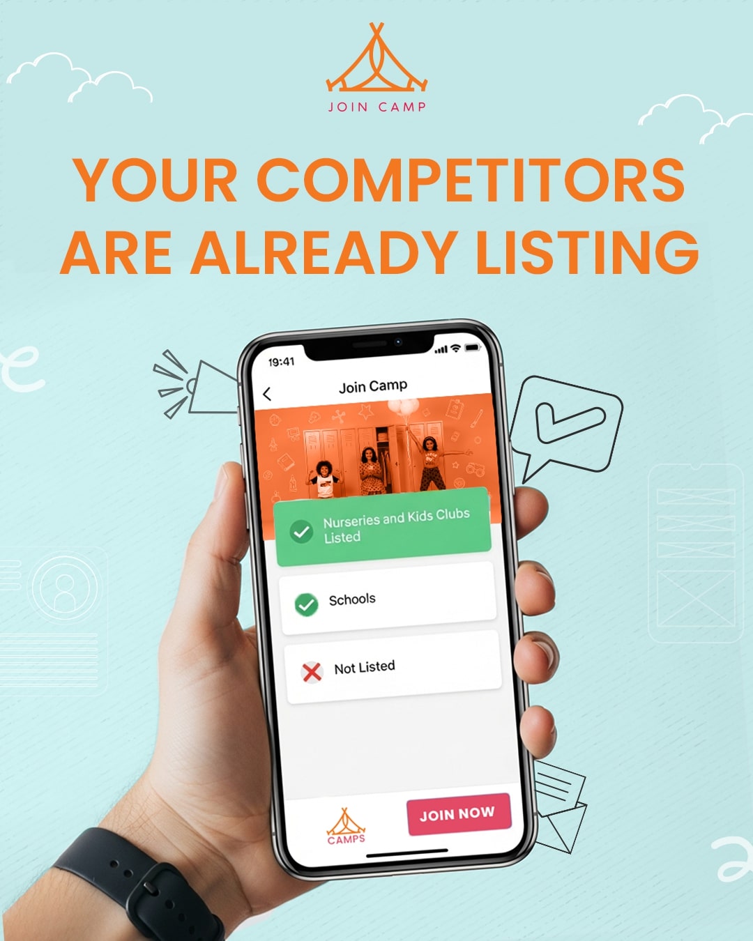 Join Camp Full Social Media Management